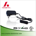input 220vAC to DC24v 18w wall-mount power adapter with ce ul rohs approval